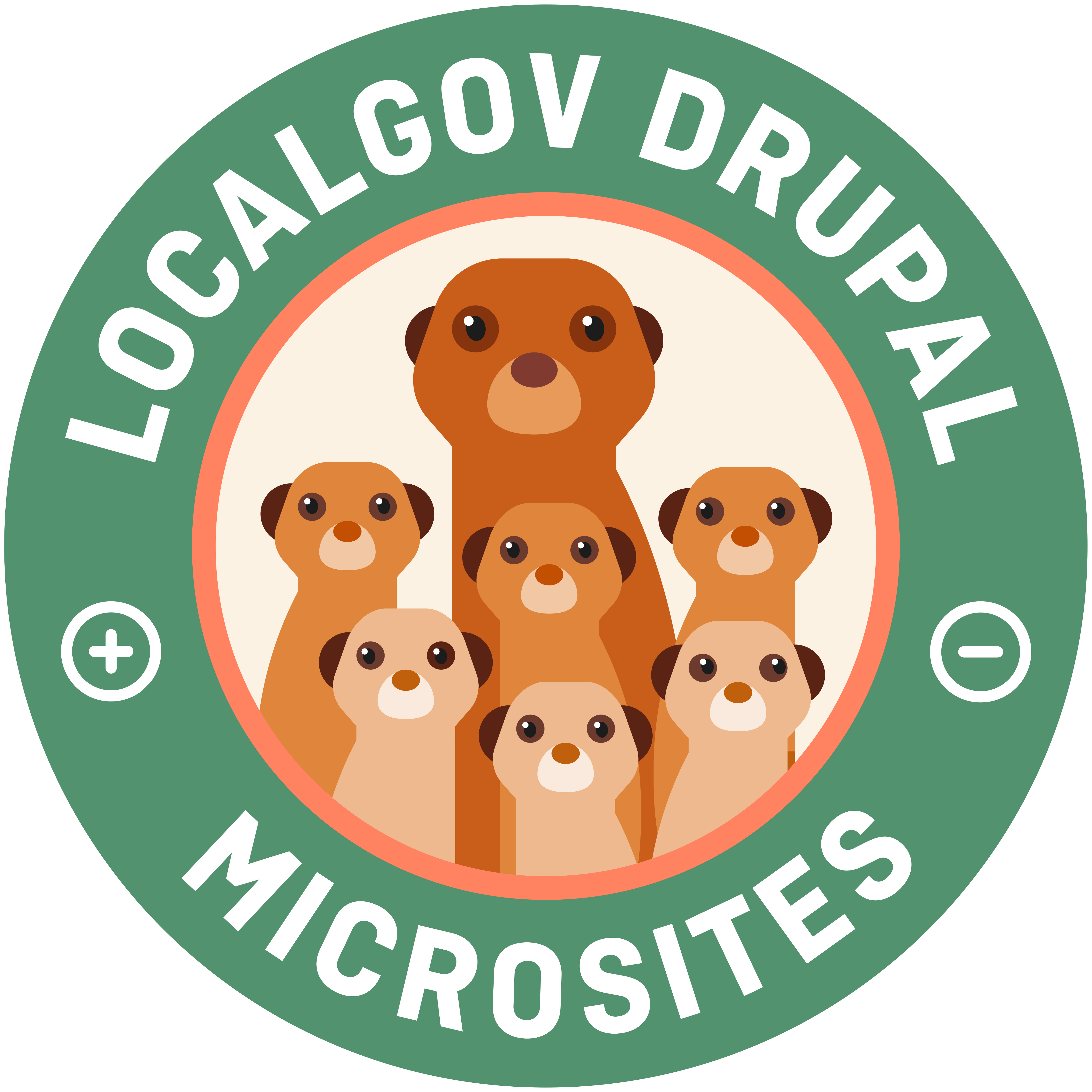 LocalGovDrupal Microsites mission patch